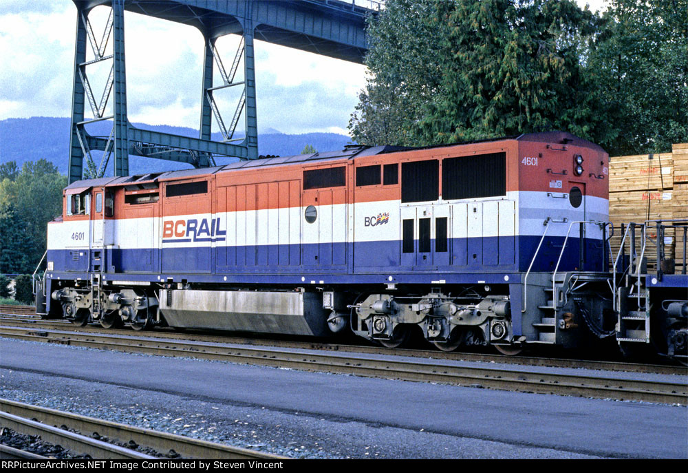 BC Rail C40-8M BCOL #4601
